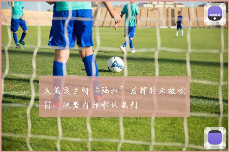 灰熊莫兰特“隔扣”后挥肘未被吹罚，联盟内部承认漏判
